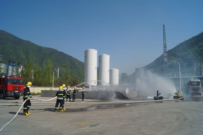 2-1聯合消防隊做應急演練