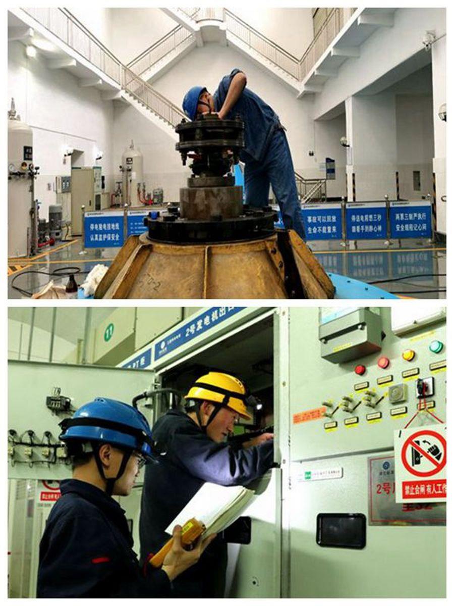 漢江能源公司機(jī)組春修春試檢修現(xiàn)場(chǎng)(攝影:蔡長(zhǎng)勝) 漢江能源公司機(jī)組春修春試檢修現(xiàn)場(chǎng)(攝影:蔡長(zhǎng)勝)